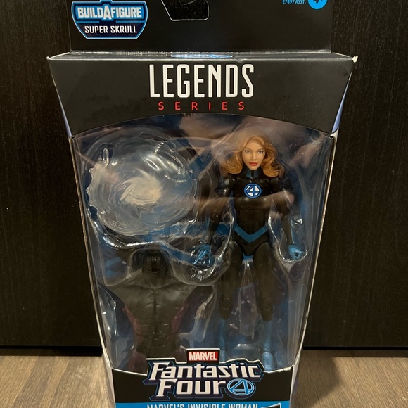 Marvel | Toys | Marvel Legends Fantastic Four Invisible Woman Build A Figure Action Collection N 684b4da1375218cb58bc3c8a